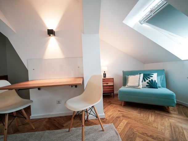 Musikviertel Leipzig | Burgzimmer | Wohnen & Essen