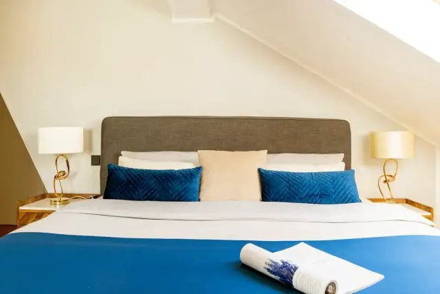 Musikviertel Leipzig - Premium Deluxe Maisonette - Schlafzimmer