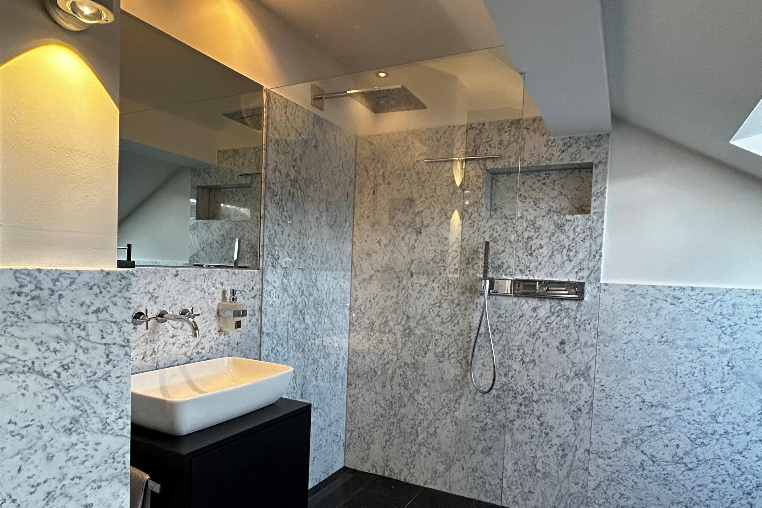 Musikviertel Leipzig - Premium Deluxe Maisonette - en Suite Badezimmer