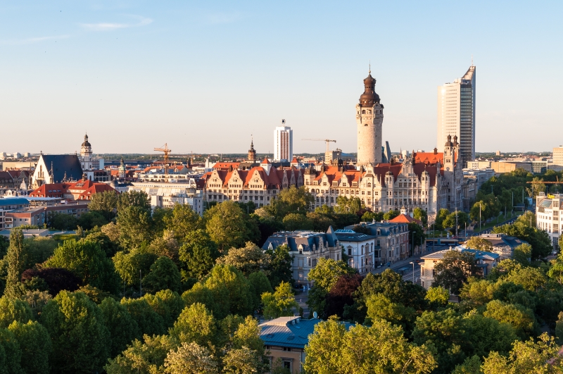 Musikviertel Leipzig | Gästeinformation | Blick über Leipzig