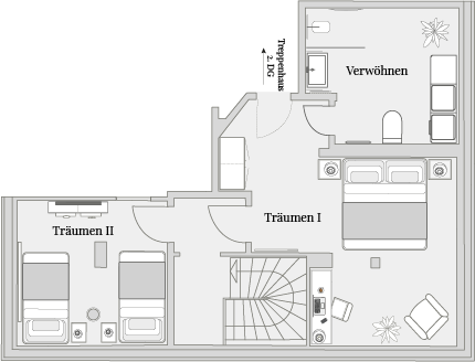 Musikviertel Leipzig - Premium Deluxe-Maisonette - Apt. 10 - 4 Gäste