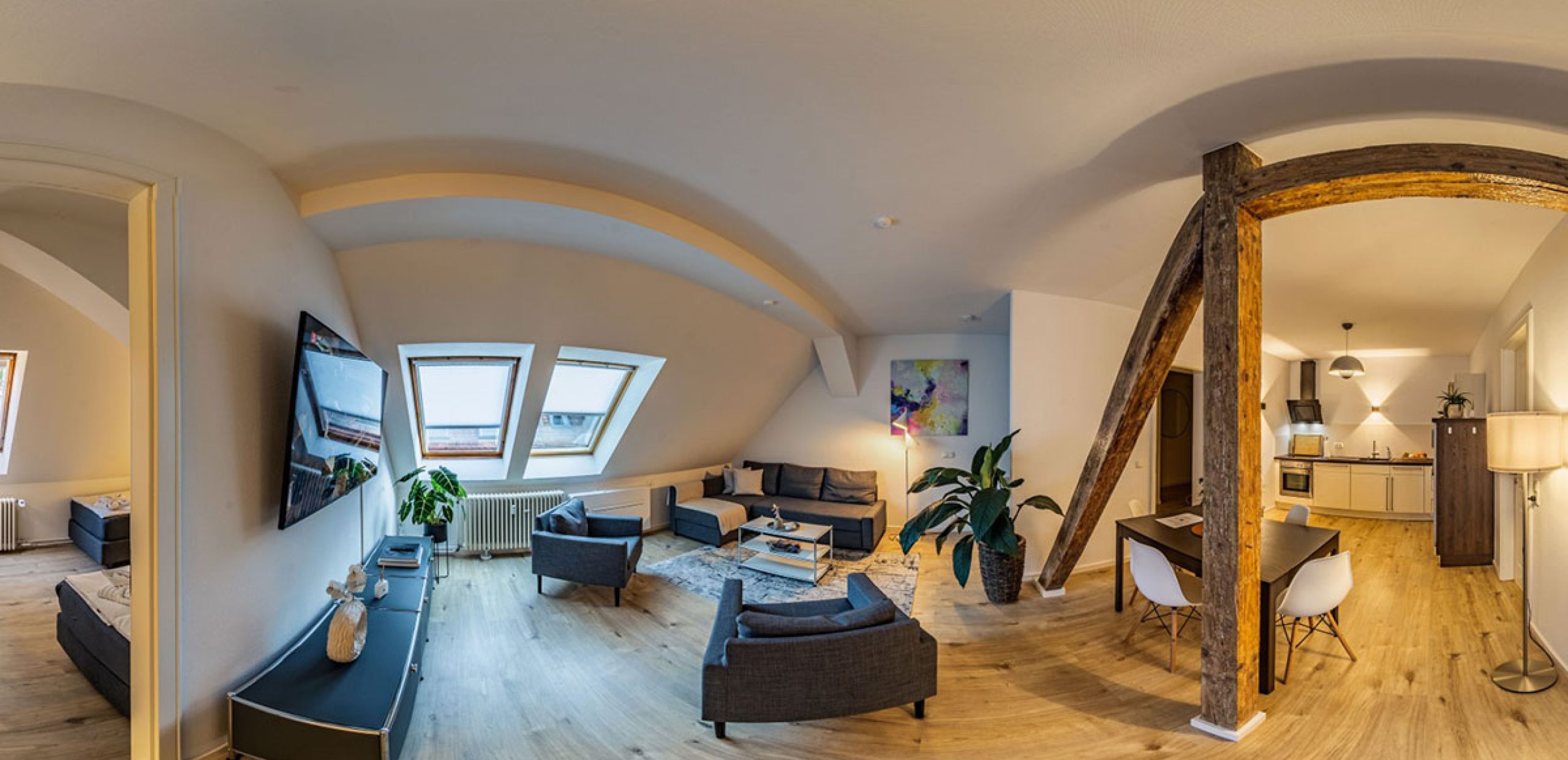 Premium Auszeit Suite - Panorama-Ansicht