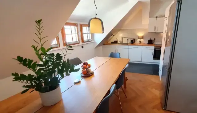 Musikviertel Leipzig - Premium Deluxe Maisonette - K&uuml;che