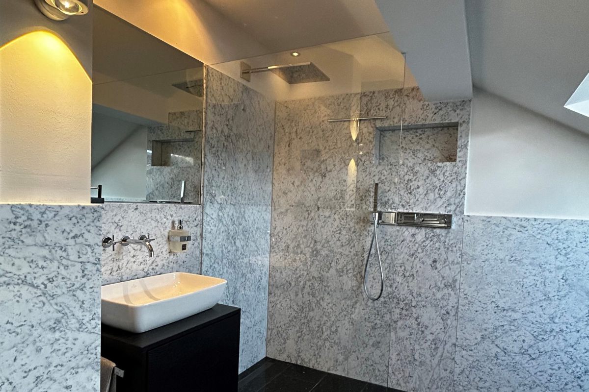 Musikviertel Leipzig - Premium Deluxe Maisonette - en Suite Badezimmer