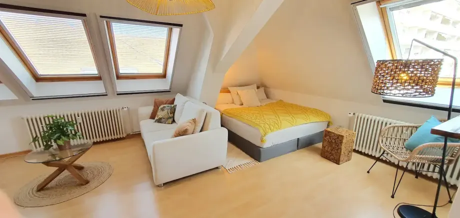 Musikviertel Leipzig - Wohlf&uuml;hl-Oase - G&auml;steraum 2 - Schlafen