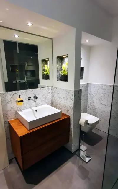 Musikviertel Leipzig - Wohlf&uuml;hl-Oase - Luxus-Badezimmer