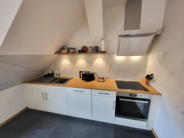 Musikviertel Leipzig - Premium Deluxe Maisonette - K&uuml;che