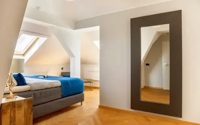 Musikviertel Leipzig - Premium Deluxe Maisonette - Schlafzimmer