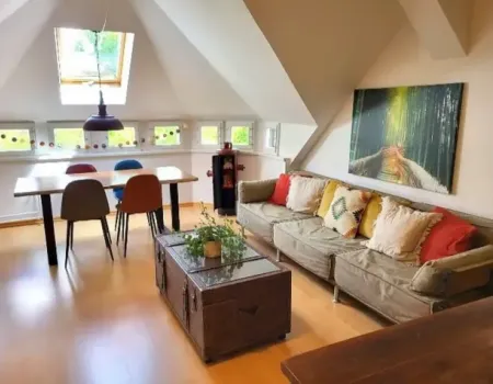 Musikviertel Leipzig - Wohlf&uuml;hl-Oase - Zimmer 1 - Wohn- und Essbereich