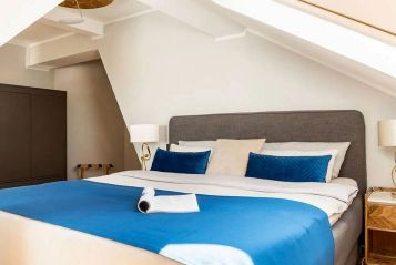 Premium Deluxe-Maisonette - Bequemes Boxspringbett