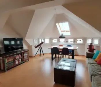 Musikviertel Leipzig - Wohlfühl-Oase - Zimmer 1 - Blick vom Schlafbereich 
