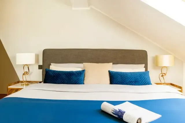 Musikviertel Leipzig - Premium Deluxe Maisonette - Schlafzimmer