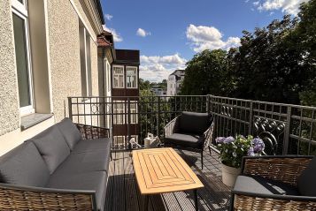 Premium Kingsize-Suite -   Balkon mit herrlicher Aussicht