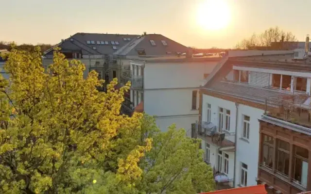 Musikviertel Leipzig - Premium Deluxe Maisonette - Schlafzimmer