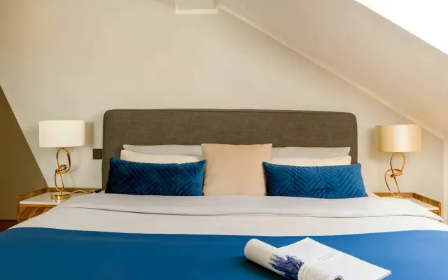 Musikviertel Leipzig - Premium Deluxe Maisonette - Schlafraum