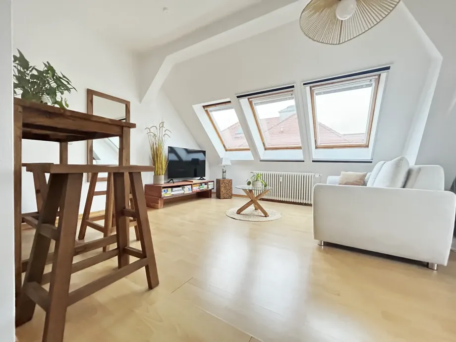 Musikviertel Leipzig - Wohlf&uuml;hl-Oase - G&auml;steraum 2 - Wohnraum