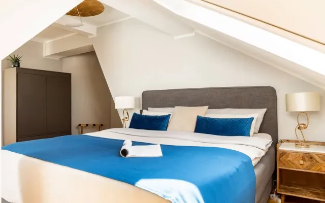 Musikviertel Leipzig - Premium Deluxe Maisonette - Schlafraum