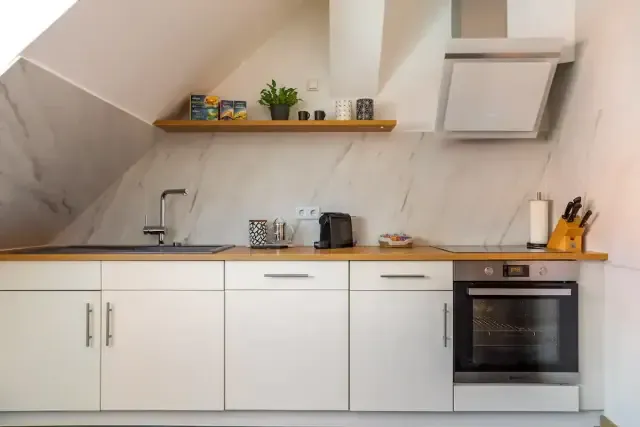 Musikviertel Leipzig - Premium Deluxe Maisonette - K&uuml;che