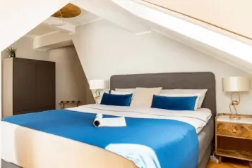 Musikviertel Leipzig - Premium Deluxe Maisonette - Schlafzimmer