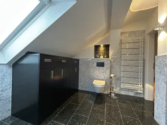 Musikviertel Leipzig - Premium Deluxe Maisonette - en Suite Badezimmer