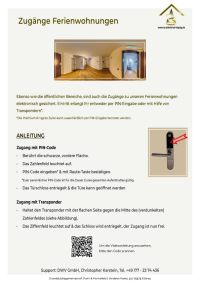 Musikviertel Leipzig | Anleitung Schließsystem Galerie und Ferienwohnungen