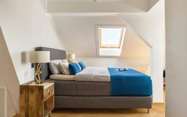 Musikviertel Leipzig - Premium Deluxe Maisonette - Schlafraum