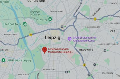 Musikviertel-Leipzig.de | Standort per Map