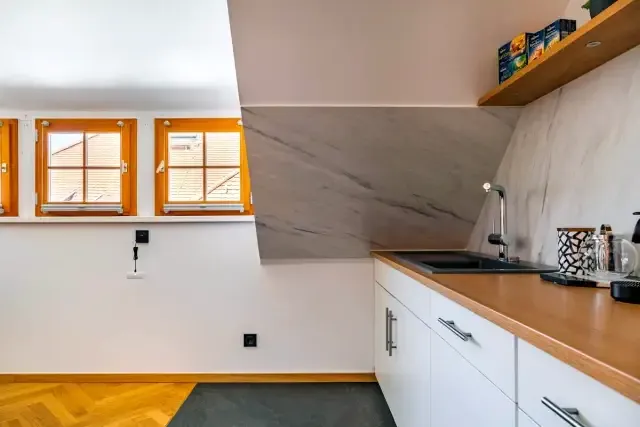 Musikviertel Leipzig - Premium Deluxe Maisonette - K&uuml;che