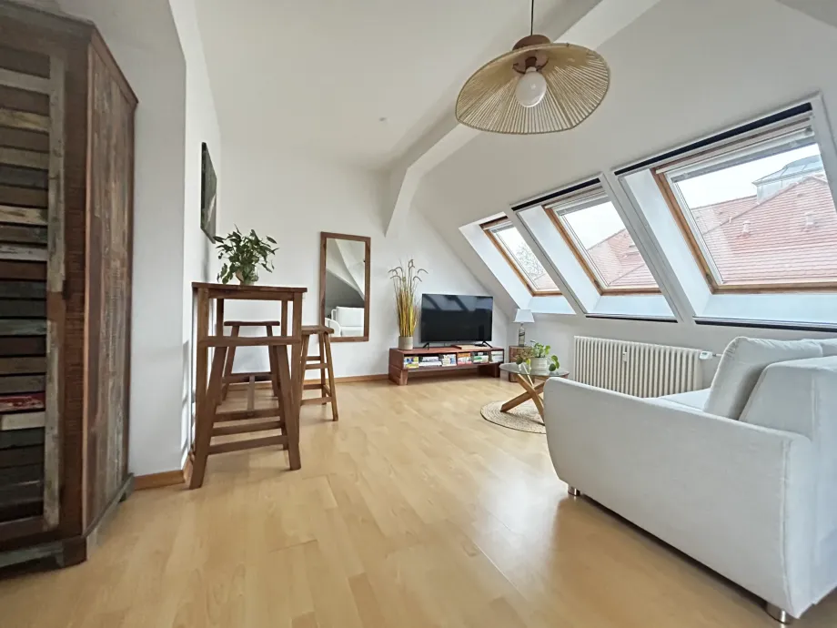 Musikviertel Leipzig - Wohlf&uuml;hl-Oase - G&auml;steraum 2 - Essbereich